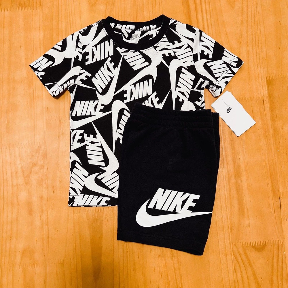 Nike Boys T-shirt and Shorts Set - Picture 3 of 7